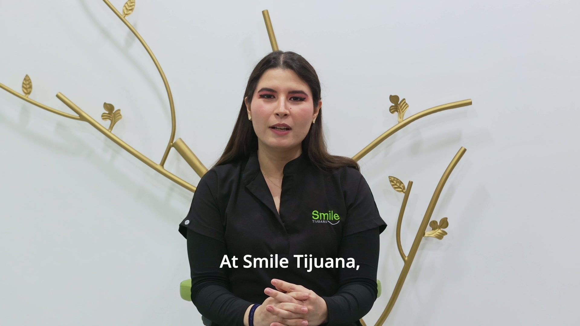 Smile Tijuana team introducing the clinic