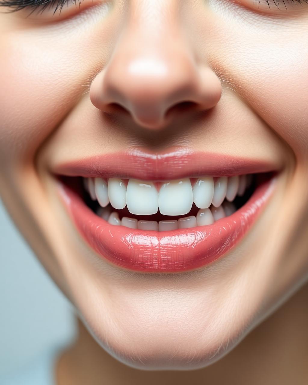 Full-arch dental implants smile